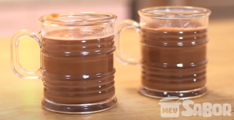 Chocolate quente cremoso