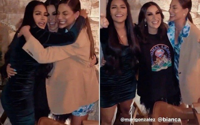 Bianca Andrade reencontra ex-BBBs em festa de aniversário surpresa