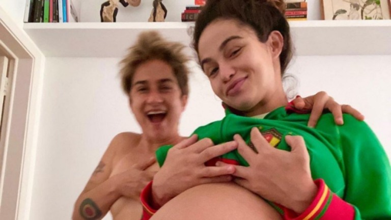 Nascem as gêmeas de Nanda Costa e Lan Lanh