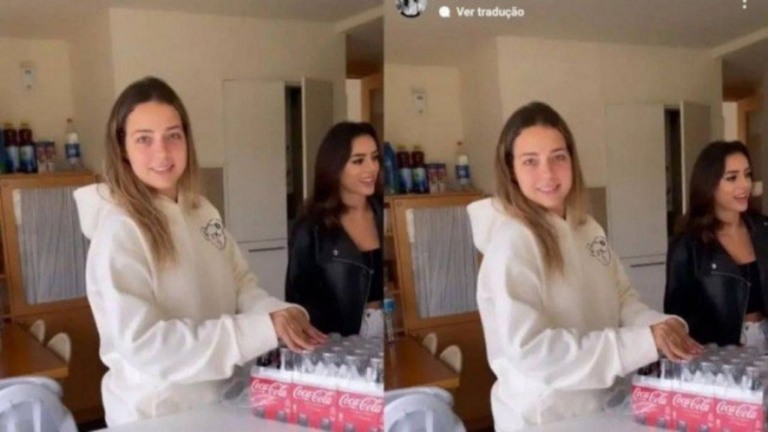 Affair de Neymar, Bruna Biancardi surge ao lado da ex do jogador