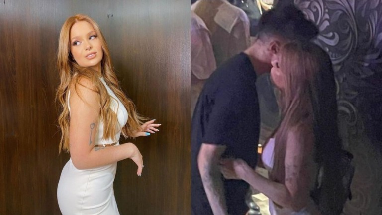 Viih Tube beija cantor PK em balada após fim de namoro