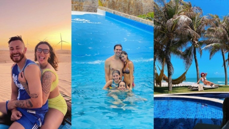 Destino dos famosos: as dunas e as praias tranquilas de Fortaleza