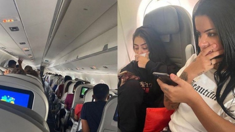 Avião com MC Mirella faz pouso de emergência por falha no motor