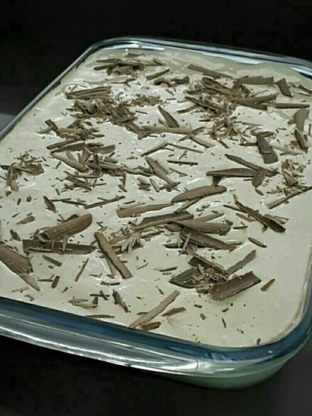 Torta de bolacha sem lactose