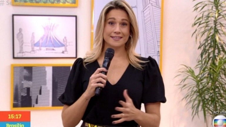 Mesmo com baixa audiência, Fernanda Gentil renova com a Globo