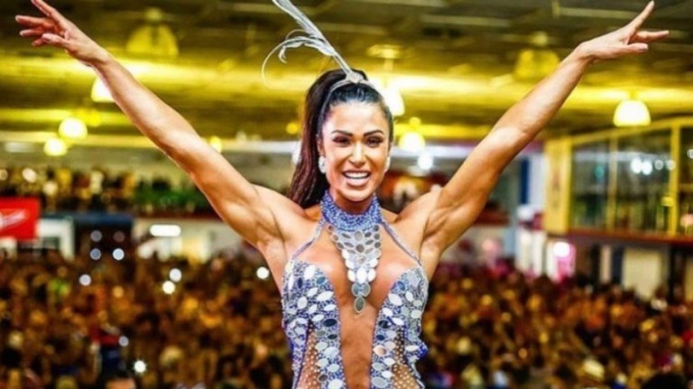 Gracyanne Barbosa é desligada da 'União da Ilha' e descobre pelo Instagram