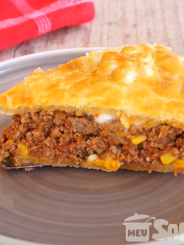 Empadão de carne moída