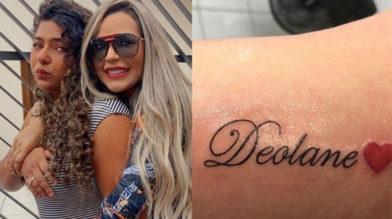 Após tatuagem errada, fã de Deolane cobra cachê e se vende como "artista"