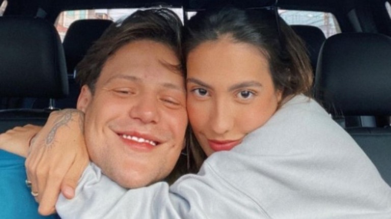 Gabi Brandt e Saulo Poncio são vistos em partida do Flamengo