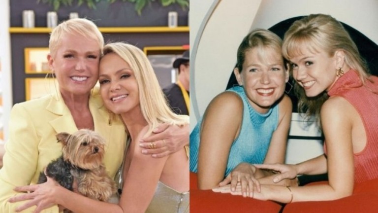 Xuxa parabeniza Eliana pelo aniversário: "Torço muito por você"