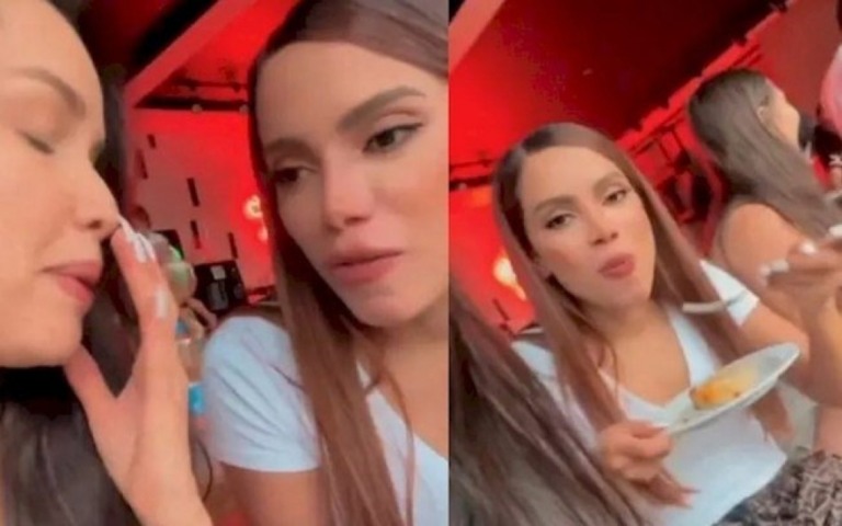 Juliette zoa Anitta durante almoço em família: "Não tinha comida lá não"