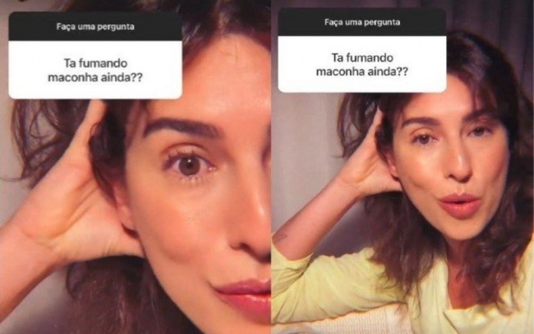 Com olhos vermelhos, Fernanda Paes Leme fala sobre uso de maconha