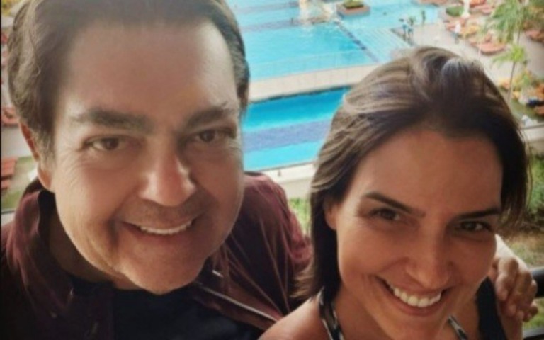 Esposa de Faustão comemora 19 anos de casamento: "Que sorte a nossa"