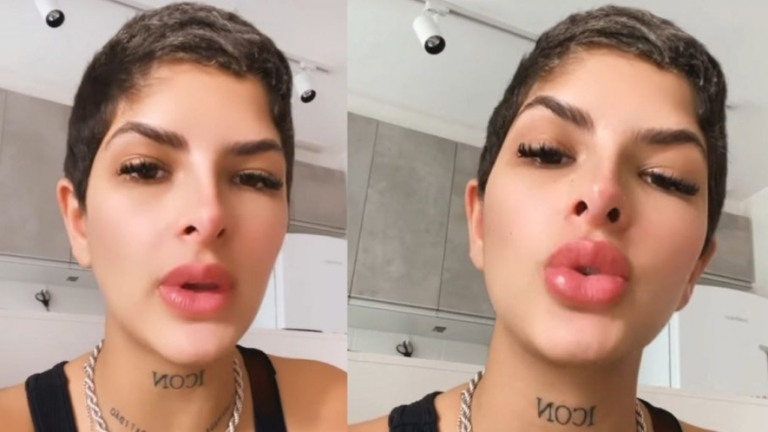 Lary Bottino nega que está com covid-19: "Estou sendo massacrada"