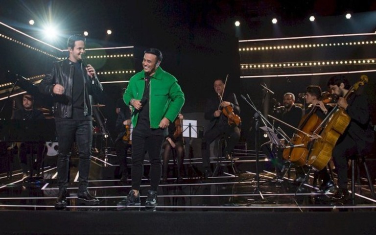 Matheus e Kauan gravam novo DVD "Se Melhorar Estraga" em São Paulo
