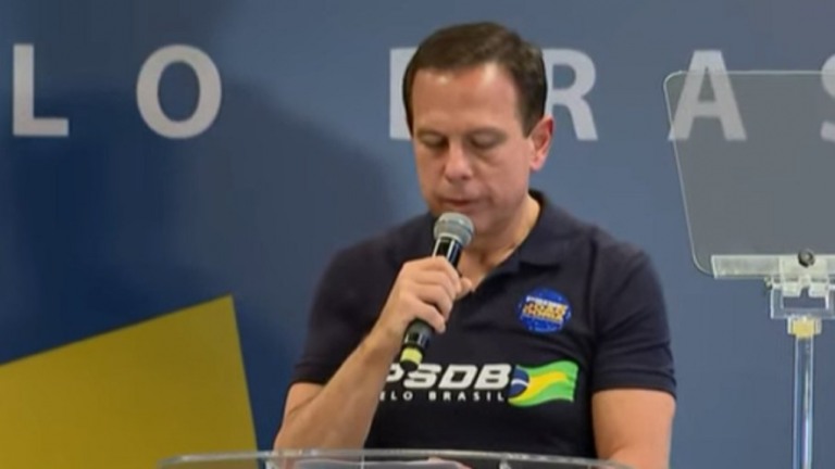 Doria chama Bolsonaro de genocida e provoca Lula para as eleições: "Se prepare"