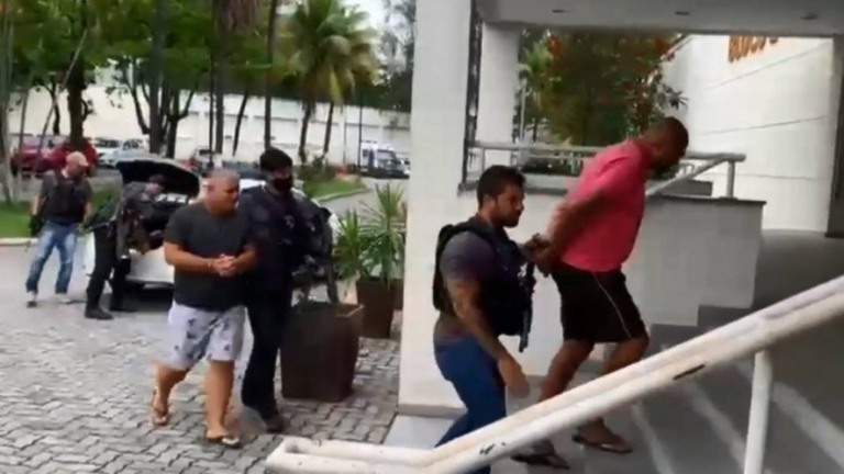 RJ: Acusados de chefiar grupo de extermínio da milícia são presos