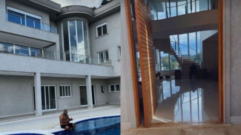 Segurança de Deolane mostra detalhes da nova mansão da "patroa"
