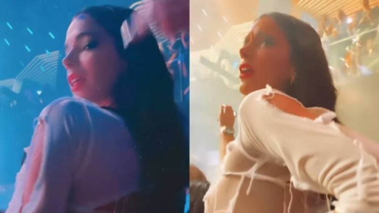 Bruna Marquezine curte festa com amigos em Miami