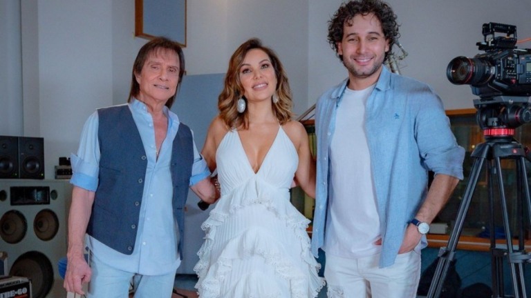 Rafael Almeida dirige clipe de Roberto Carlos e Liah Soares; confira!