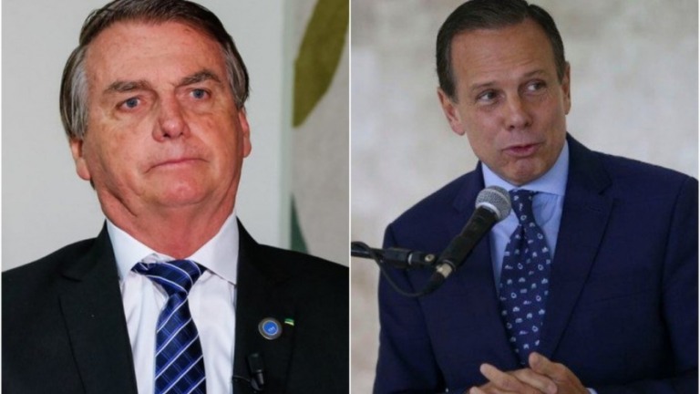 Bolsonaro rebate Doria: "Teu estado é o cacete"