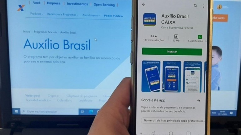 Orçamento de 2022 prevê aumento no Auxílio Brasil para R$ 415