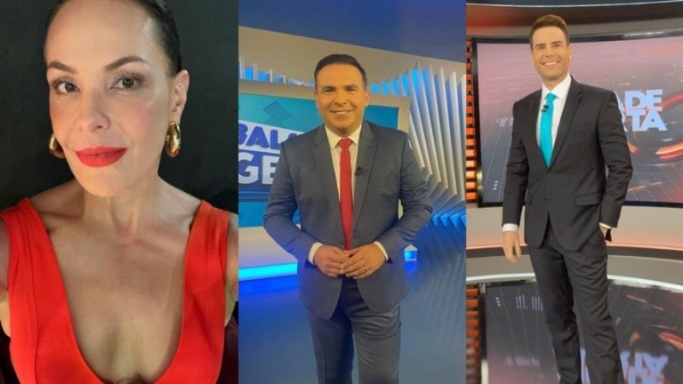 Carolina Ferraz teria causado climão com Luiz Bacci e Reinaldo Gottino