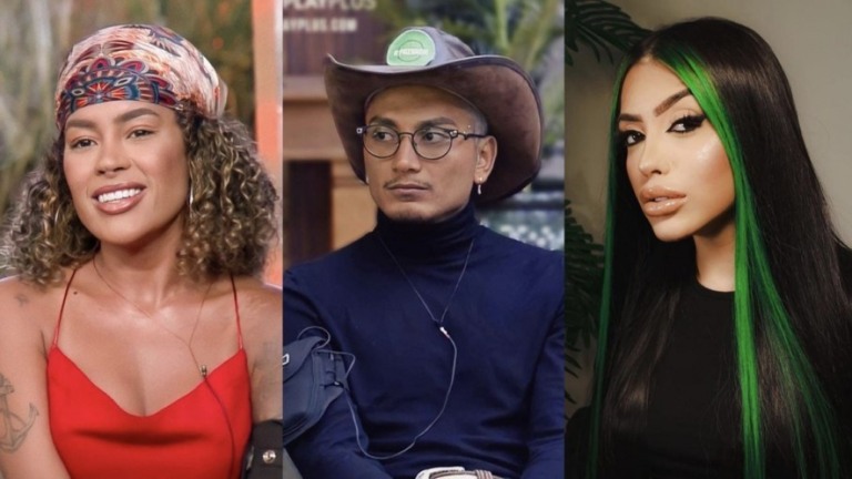 Mirella reage ao vídeo de Sthe olhando sua foto de casamento com Dynho