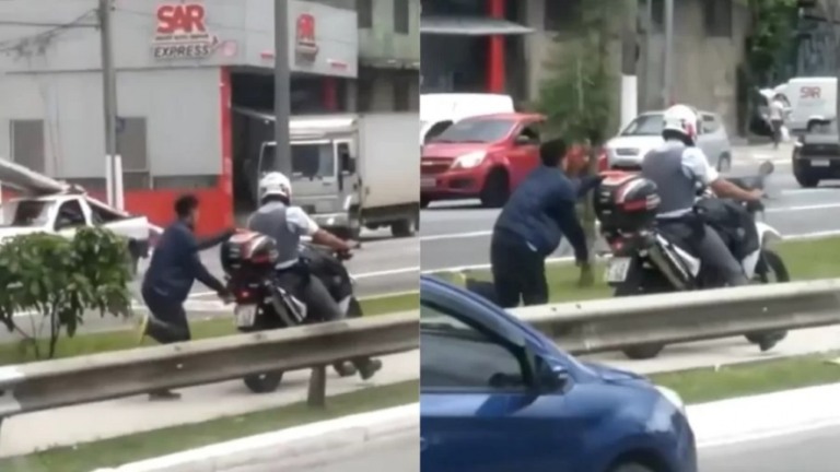 Jovem negro arrastado por PM vira réu