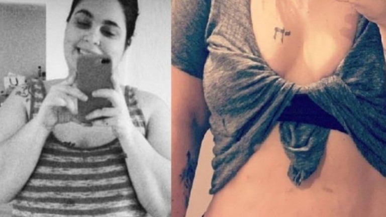 Filha de Silvia Pfeifer perde 80 kg e exibe resultado