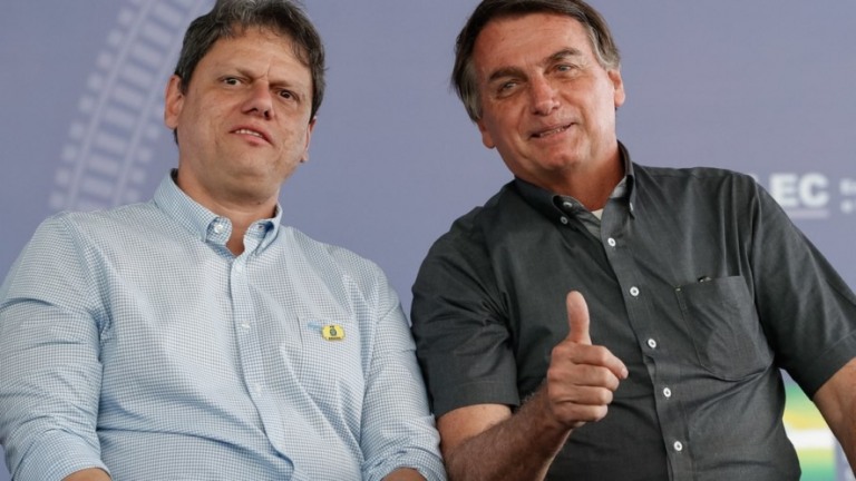 Tarcísio de Freitas é confirmado por Bolsonaro como candidato ao governo de SP