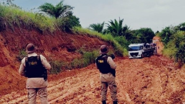 Rodovias na BA têm 'árvores caídas e barranco despencando' após chuvas