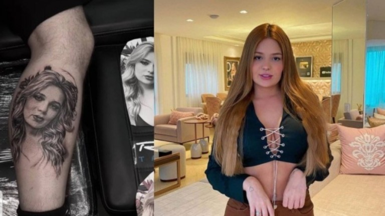 Fã tatua rosto de Viih Tube e surpreende ex-BBB