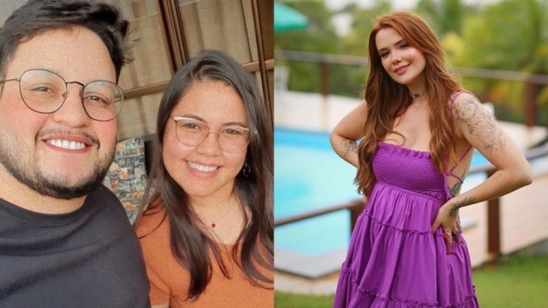 Viúva lamenta morte de Maurílio e recebe apoio de Marcela Mc Gowan