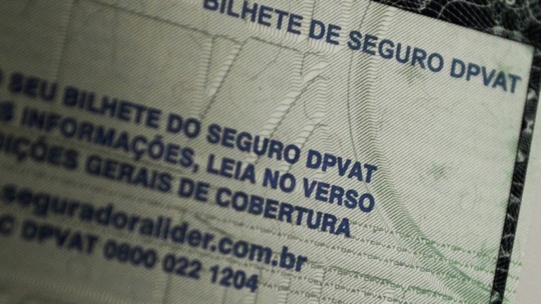 Motoristas estão isentos de pagar DPVAT pelo segundo ano seguido