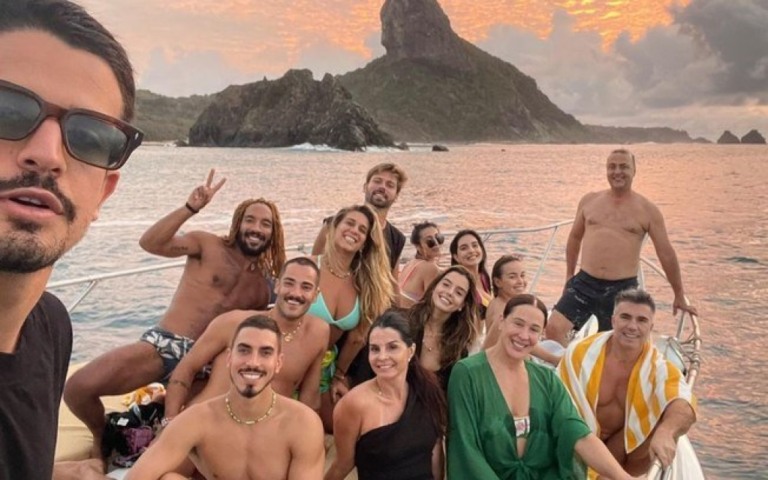 Confira onde os famosos passaram o Réveillon