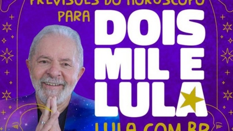 'Dois Mil e Lula': Petista brinca com previsões astrológicas para 2022