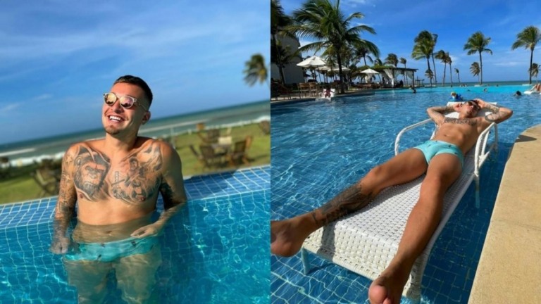 MC Gui publica foto de sunga e volume chama atenção de seguidores