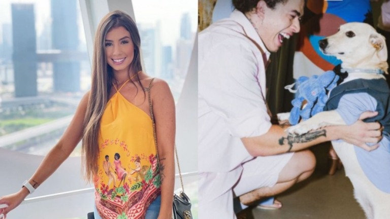 Maria Lina deseja feliz aniversário para Whindersson Nunes
