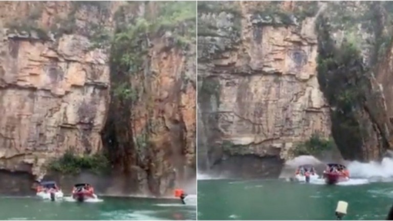 MG: turistas tentaram alertar sobre rocha antes do desabamento