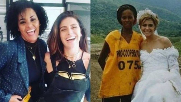 Catadora ajudada por Gio Antonelli: "Sem ela, ainda estaria no lixão"