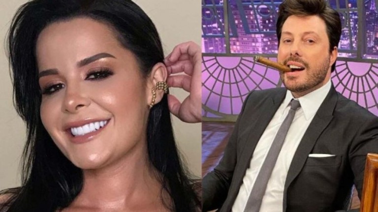 Maraisa brinca em vídeo que Danilo Gentilli é 'velho da lancha'