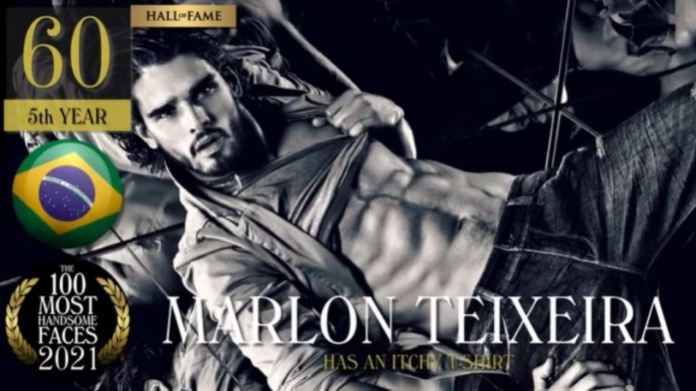 Marlon Teixeira é eleito um dos mais bonitos do mundo de 2021, veja!