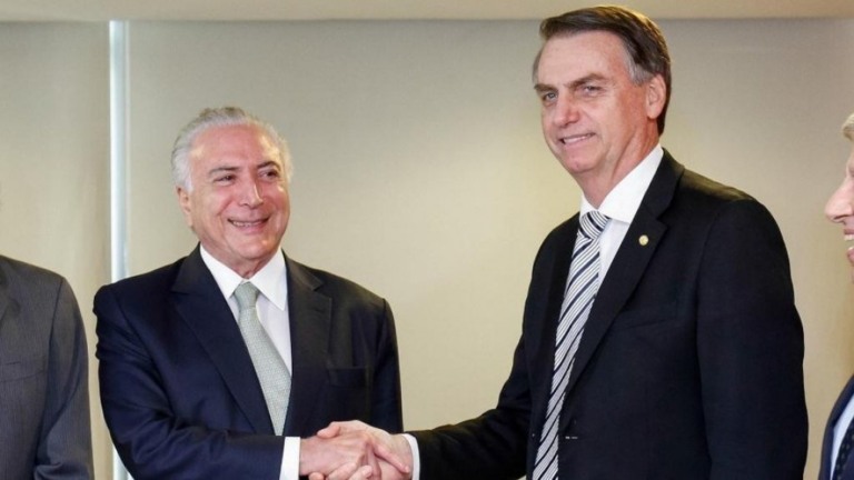 Temer diz que falta "raciocínio pragmático" na política de Bolsonaro