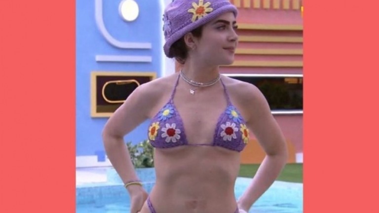 'BBB 22': Jade Picon tampa umbigo com fita adesiva e viraliza na web