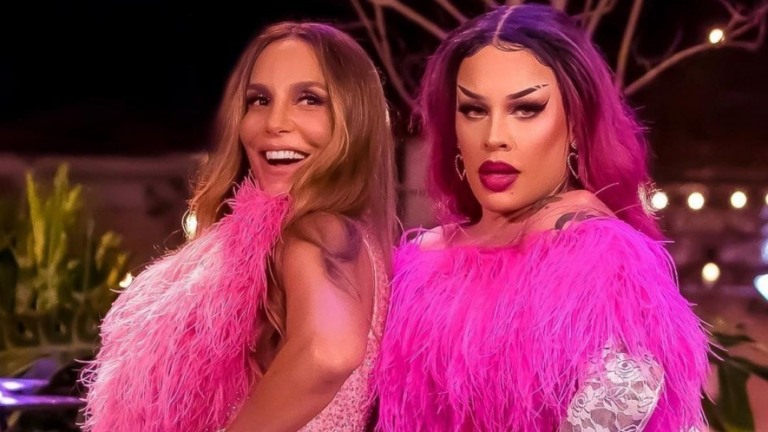 Ivete Sangalo lança sua parceria com Gloria Groove. "Onda Poderosa"