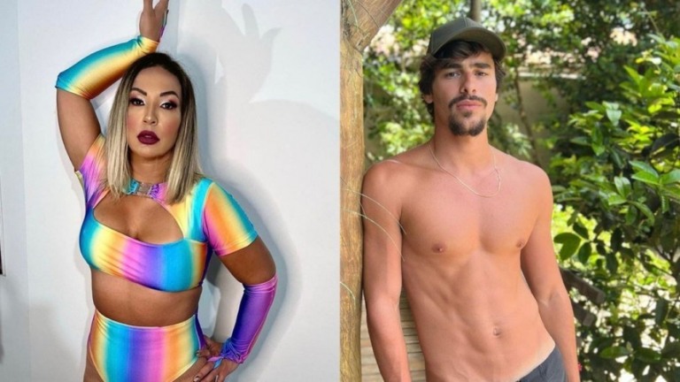 Popozuda barrada, Montaleone com modelo e os bafos do ensaio de Anitta
