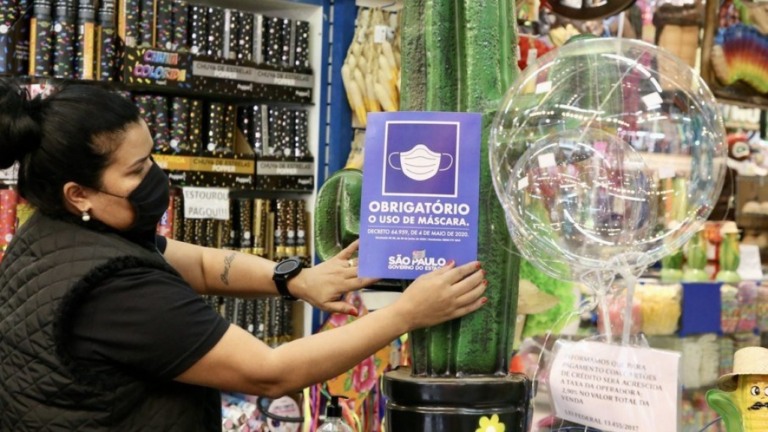 Covid-19: País registra 77.947 casos e 284 mortes nesta segunda-feira