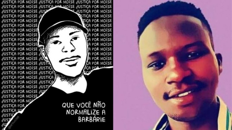 Assassinato de congolês gera revolta entre artistas: "Barbárie!"