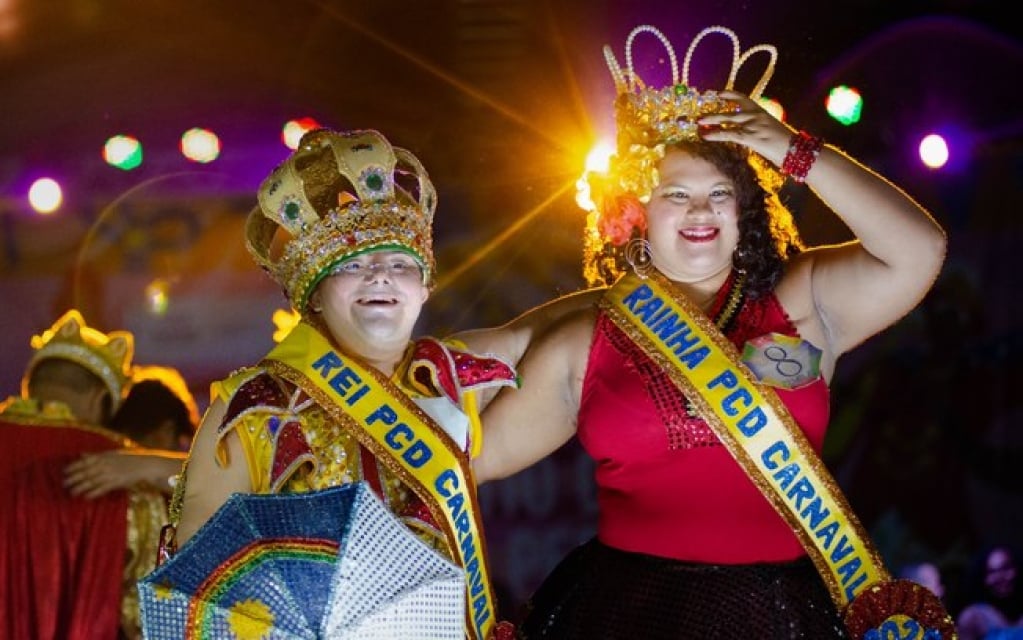 Recife elege primeiro Rei e Rainha com deficiência do Carnaval